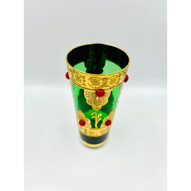 Mid-Century Modern Mid 20th Century Mid-Century Modern Stunning Italian Cocktail Glasses ~ Set of Twelve For Sale - Image 3 of 12