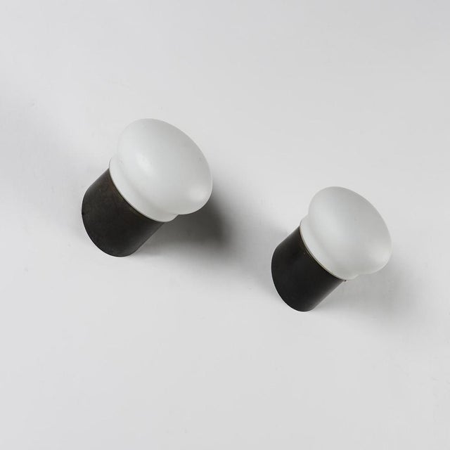 Wall Lamps by Charlotte Perriand for Les Arcs, France, 1970, Set of 2 For Sale - Image 3 of 14