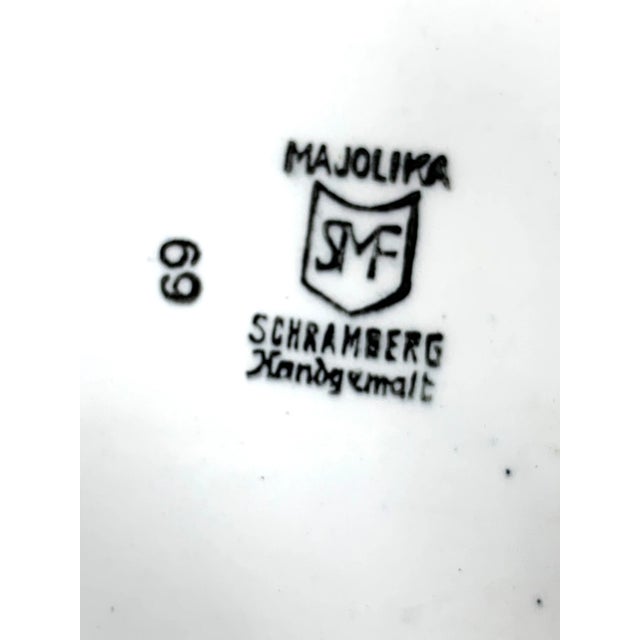 Vintage Majolica Tray For Sale - Image 10 of 11