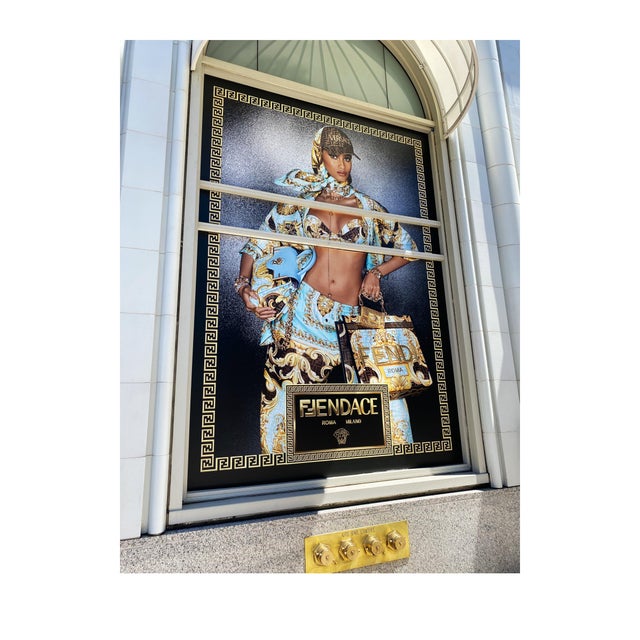 Fendi X Versace Launch in Beverly Hills For Sale