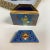 Peking Seven Hexagonal Cloisonné Enameled Trinket Boxes in Original Fabric Box For Sale - Image 10 of 12