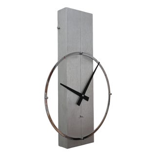 Vintage Wall Clock from Micro Electric, 1970s For Sale