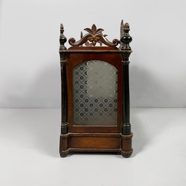 1930s Italian Wall Cabinet with Mirror, 1930s For Sale - Image 5 of 18