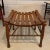 Early 20th Century Early 20th Century Egyptian Revival Light Slat Oak Thebes Stool For Sale - Image 5 of 9