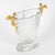 A napoleon iii period cut crystal and ormolu vase with bronze dragon decoration, 19th century. A cut crystal and gilt...