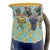Navy Blue A Bwm Majolica Jug Depicting 'The Fox and the Grapers' Aesop's Fable, Ca. 1876 For Sale - Image 8 of 12