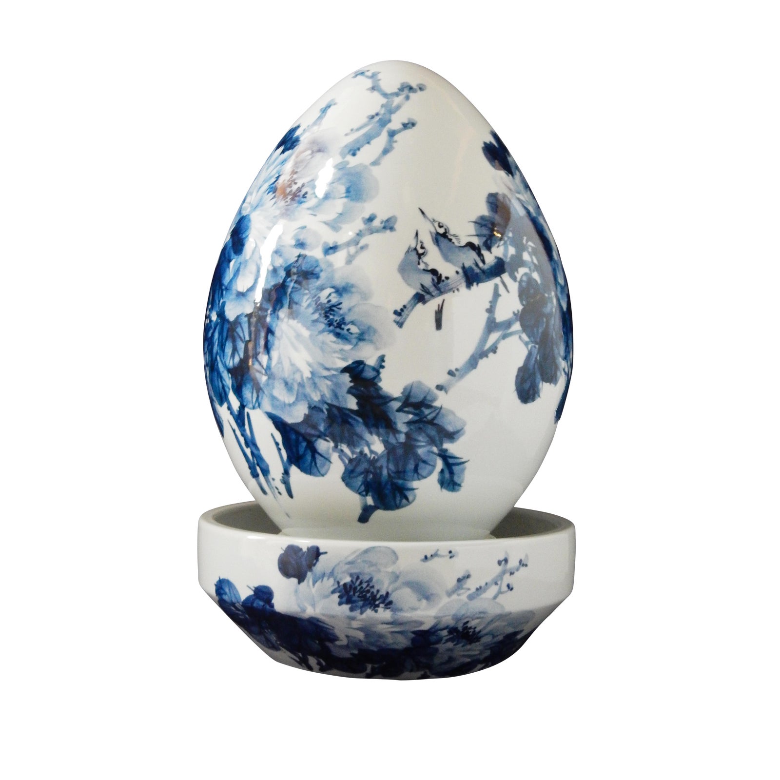 Feng Shui Egg Shaped Water Fountain Chairish