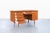 Wood Danish Modern Teak Executive Desk With Bookcase, 1960s For Sale - Image 7 of 12