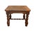 Mid 20th Century Vintage French Farmhouse Rush & Oak Stool / Footstool / Ottoman For Sale - Image 5 of 7