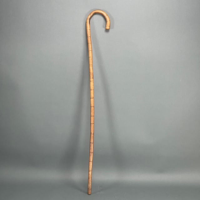 Antique Estate Wood Walking Canes Primitive Sticks Bamboo Blackhorn ...