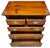 A beautiful solid wood night stand. I believe it is made of Mahogany. Made by the Amish in Hartville Ohio back in the...