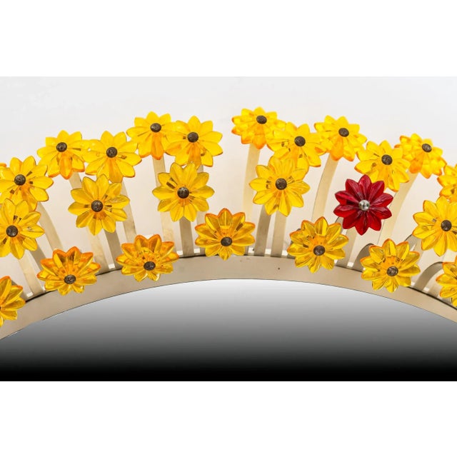 Mid-Century Modern Viennese Backlit Wall Mirror by Emil Stejnar for Rupert Nikoll, 1950s For Sale - Image 3 of 17