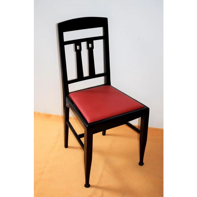 Dining Chair by Franz Schönthaler, 1900s For Sale - Image 6 of 6