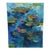 Jose Trujillo Original Signed Oil Painting of Water Lily Pond For Sale