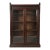 Early 20th Century Carved Oak Vitrine For Sale
