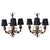 Mid-Century Venetian Tole Wall Sconces with Gilded Leaves, 1950s, Set of 2 For Sale - Image 11 of 11