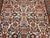 Vintage Persian Malayer Runner Rug, Hand-Knotted Wool, Geometric Pattern, 3x9, Ivory & Blue For Sale - Image 10 of 13