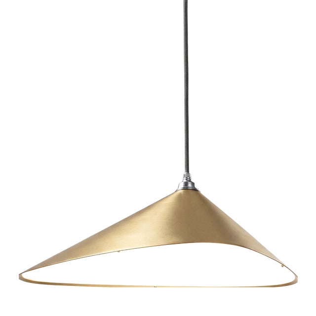 Emily I Pendant Light in Gold Metallic Tone by Daniel Becker for Moss Objects For Sale