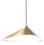 Emily I Pendant Light in Gold Metallic Tone by Daniel Becker for Moss Objects For Sale