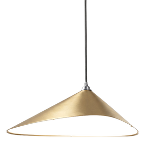 Emily I Pendant Light in Gold Metallic Tone by Daniel Becker for Moss Objects