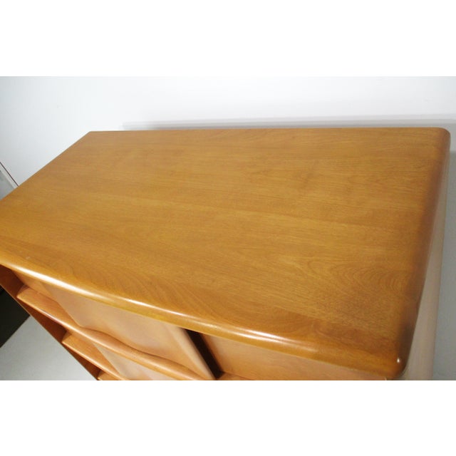 Sculptura Highboy Dresser by Heywood Wakefield M792 For Sale - Image 9 of 13