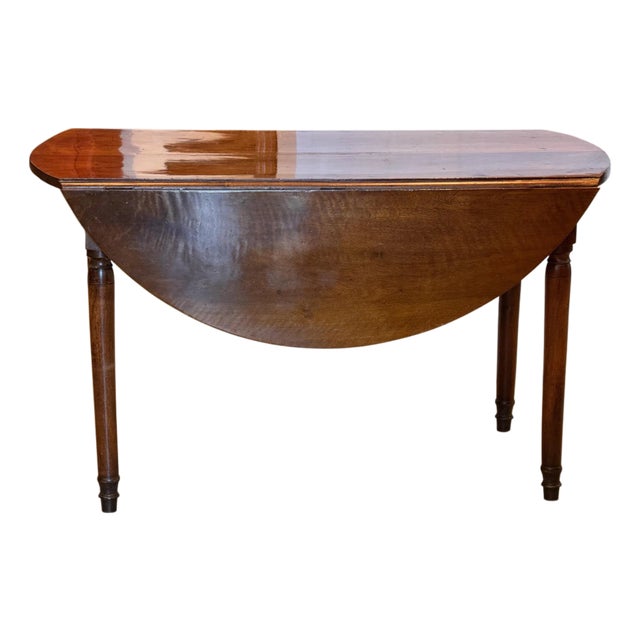 19th Century French Drop Leaf Table For Sale