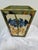 Blue Annie Modica Floral Bathroom Bin, Signed For Sale - Image 8 of 12