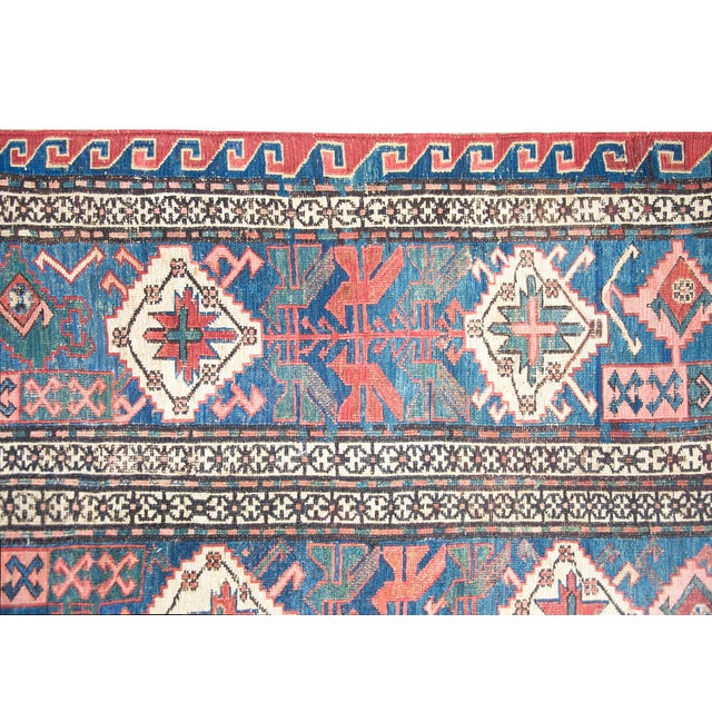 Early 20th Century Early 20th Century Persian Soumak Runner For Sale - Image 5 of 15
