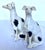 White Vintage Maitland-Smith Hand-Painted Porcelain Whippet Figurines - A Pair For Sale - Image 8 of 18