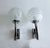 Vintage Space Age Glass Sconces from Doria, 1960s, Set of 2 For Sale - Image 9 of 11