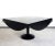 Black Dining Table Quadritondo Model in Dark Zanotta Laminate, 1970s For Sale - Image 8 of 9