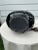 Art Deco Black Ceramic Large Table Lamp For Sale - Image 9 of 12