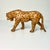 Animal Skin 1970s Vintage Safari Boho Chic Italian Leather Wrapped Giraffe and Leopard Figurals - A Pair For Sale - Image 7 of 18