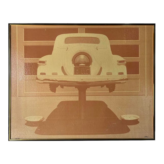 Robert D. H. Bidner, (American 1930 - 1983) Chromograph Lincoln Car for Greg Copeland Originals For Sale