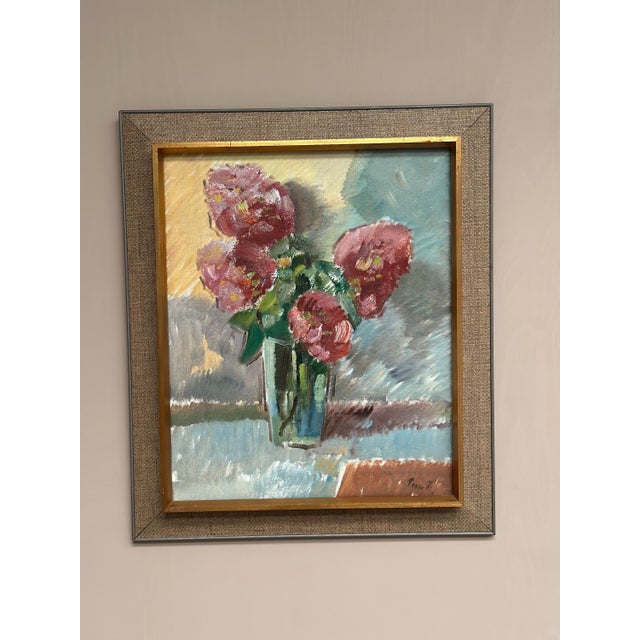 Ture Peterson, Bloomer, 1960s, Oil on Canvas For Sale - Image 12 of 17