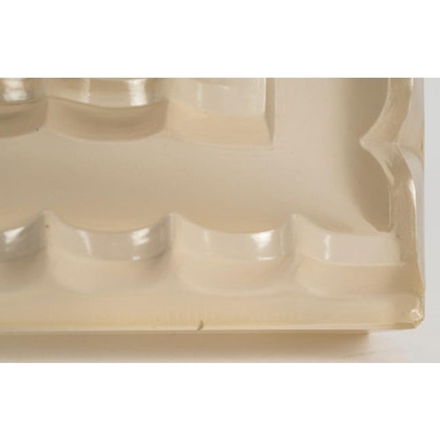 Glass Vintage Festoon Mirror Frame by René Lalique, 1932 For Sale - Image 7 of 9
