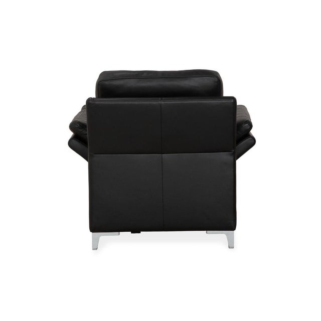 Model 3300 Armchair in Black Leather from Rolf Benz For Sale - Image 9 of 12