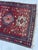 Vintage Persian Tribal Karaja 2 Toned Reds Rug 3.6 x 4.6 For Sale - Image 4 of 6