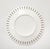 White Antique Creamware Basketweave Plate For Sale - Image 8 of 9