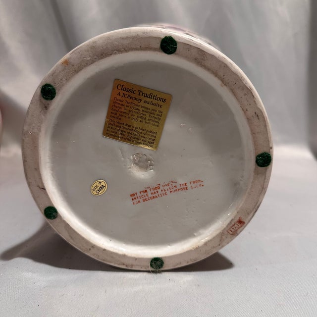 1990s Large Scale Pink Pastel Chinoiserie Vase For Sale - Image 4 of 5