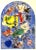 Artist: Marc Chagall Country: Russia Title: Dan Medium: Lithograph Marks: Not signed not numbered Printed: by Mourlot,...