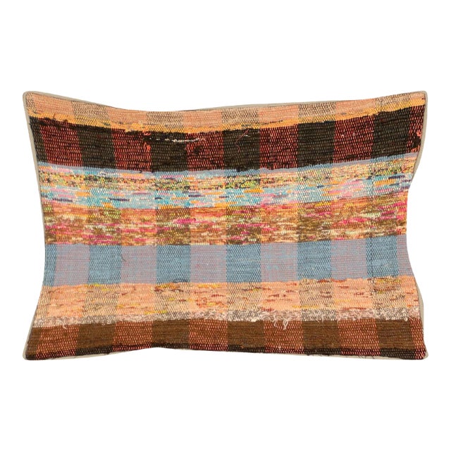 1960s Turkish Rag Pillow For Sale
