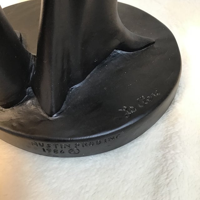 1986 Claude LeClerc for Austin Pro Inc “L’etoile” Sculpture, Signed For Sale - Image 9 of 13