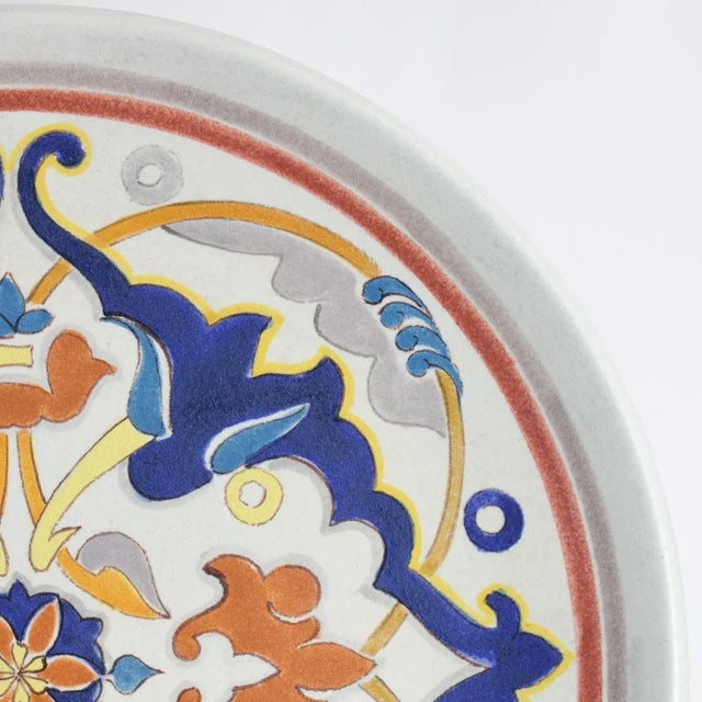 Mid-Century Modern Mid-Century Decorative Plate from Giraud Vallauris, 1950s For Sale - Image 3 of 7