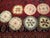 Collection of Vintage American Hand Hooked Rug, Round Floral Pattern, Folk Art, 15” Round For Sale - Image 4 of 4