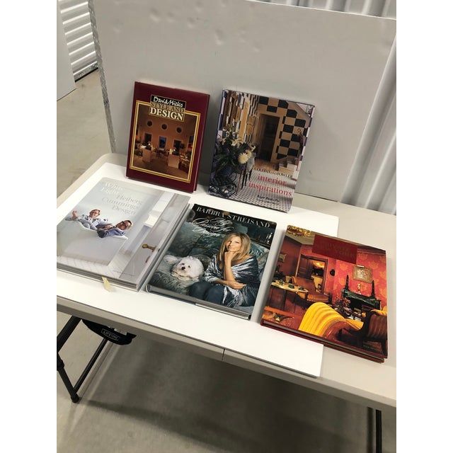 #1 Vintage David Hicks Style & Design Hardcover Book 1987 UK #2 Colefax & Fowler's Interior Inspirations Hardcover...