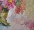 Mid 20th Century Vintage Impressionist Impasto Dahlias in Vase Floral Still Life Acrylic Painting 17x13 For Sale - Image 5 of 6