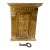 Rare Antique Sparekassen Denmark Brass Savings Building Still Coin Bank W/ Key For Sale