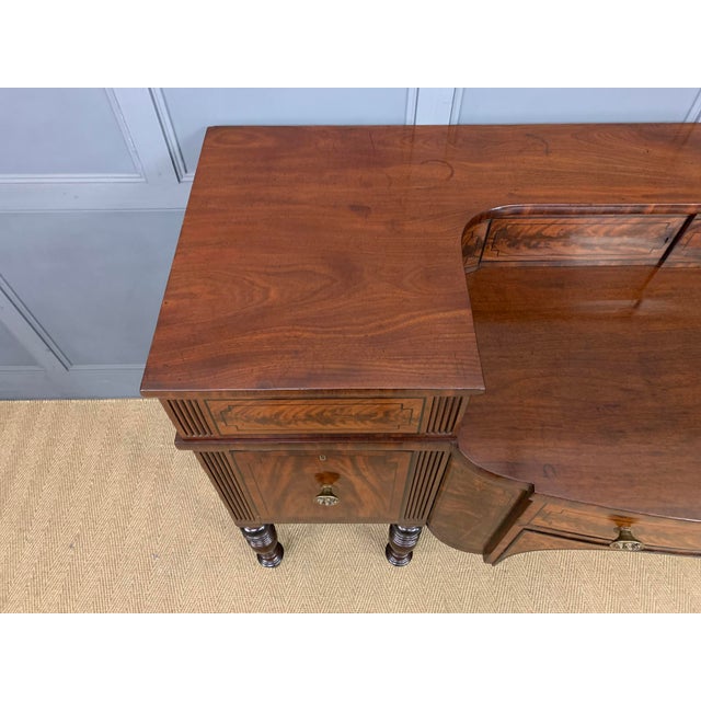 Large Regency Inlaid Flame Mahogany Sideboard, 1810 For Sale - Image 4 of 18