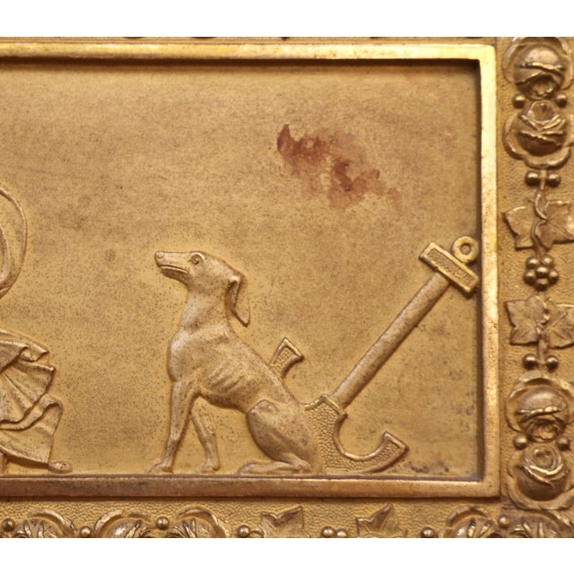 French Gilt Bronze Mantel Clock For Sale - Image 11 of 18